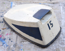 Load image into Gallery viewer, 9.9 15 HP Evinrude 0433537 ENGINE COVER, OMC Cowling, engine top cowl, lid