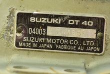 Load image into Gallery viewer, DT 40 50 hp Suzuki sternbrackets / clamp brackets 41111-88L20-QTN with thumb screws 41111-88L20-QTN set, bracket shaft 41111-88L20-QTN, two stroke