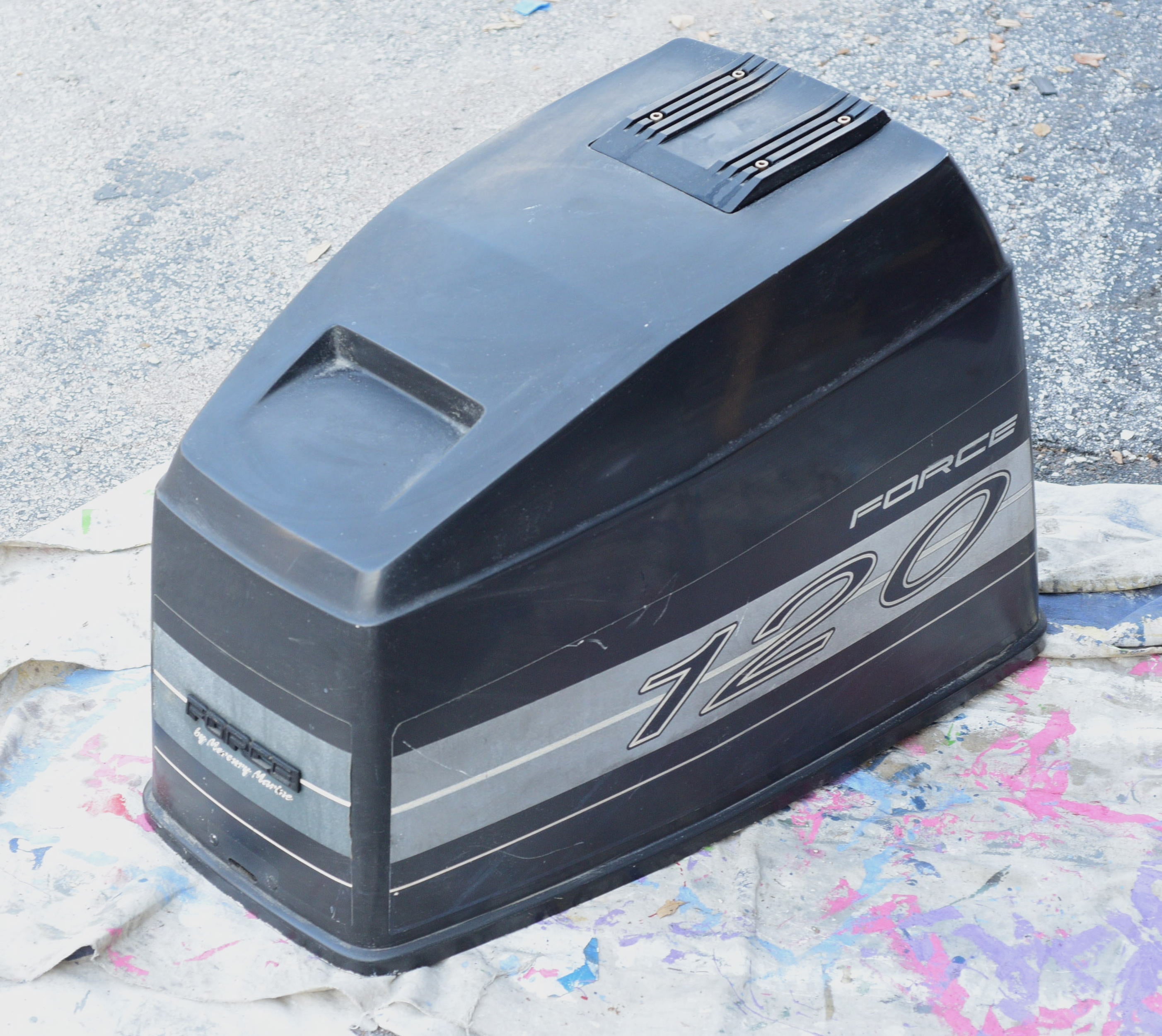 90 120 hp Force top cowl, engine cover, cowling Two Stroke Marine