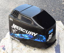 Load image into Gallery viewer, 200 hp Mercury 827328T7 EFI Off Shore Top cowl engine cover, V6 135 150 175 hp