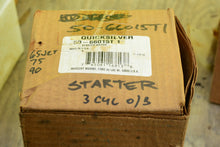 Load image into Gallery viewer, 75 90 hp Mercury OEM Quicksilver Starter Motor 50-66015t1 three cylinder