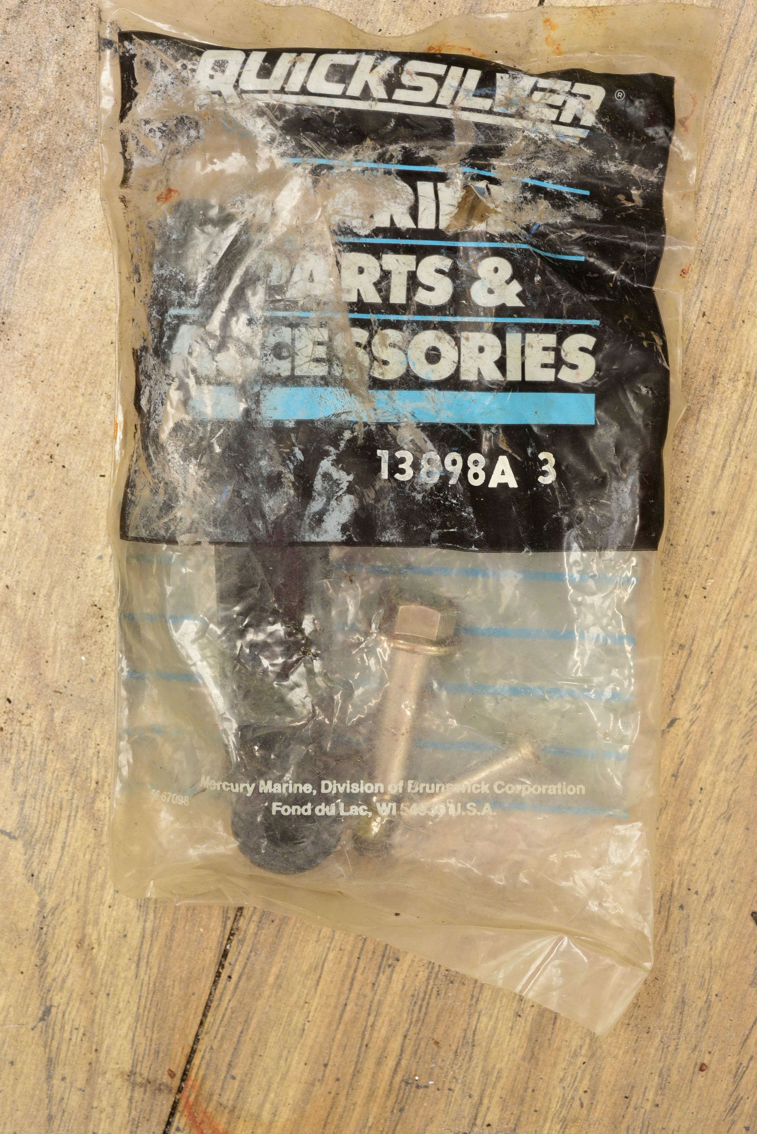 Mercruiser OEM 13898a3 Shift LEVER ASSEMBLY 13898T06, Alpha Bravo Mag