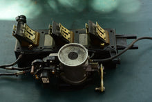 Load image into Gallery viewer, 40 50 hp Tohatsu Nissan 3T5B022400 AIR BOX, 3T5021000 REED VALVE, 3T5101100 THROTTLE POSITION SENSOR, 3T4101000 nla THROTTLE BODY two stroke TLDI