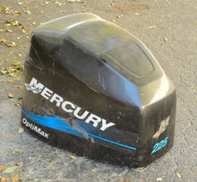 Load image into Gallery viewer, 225 hp Mercury Optimax top cowl engine cover composite/heavy Two Stroke outboards