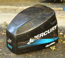 Load image into Gallery viewer, 225 hp Mercury Optimax top cowl engine cover composite/heavy Two Stroke outboards