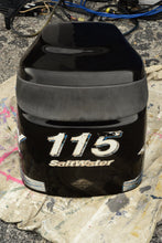 Cargar imagen en el visor de la galería, 115 90 hp Mercury Optimax 880778T03 TOP COWL fiberglass engine cover, two stroke 1.5L DFI 2005 (current number 898436T01)