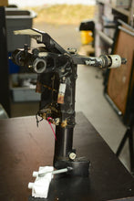 Load image into Gallery viewer, DF 25 hp Suzuki 43111-95J00-0EP SWIVEL BRACKET nla, 43750-95J00-0EP STEERING BRACKET nla, 2006 twin v four stroke