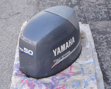 Load image into Gallery viewer, F 50 40 hp Yamaha engine cover 64J-42610-00-4D TOP COWLING ASSY four stroke 4 cylinder
