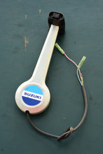 Load image into Gallery viewer, Suzuki side mount control handle w good trim switch 1970s-80s
