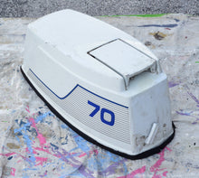 Cargar imagen en el visor de la galería, 70 HP tohatsu nissan Cowling two cylinder, engine cover, top cowl, hood
