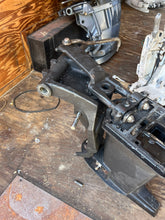 Load image into Gallery viewer, 90 hp Mercury MIDSECTION DRIVESHAFT HOUSING 8974A11 SWIVEL 1499-8710A4 8710A17 8710A20 8M0102865 STEERING ARM PIN 12079A3 12079A9 EXHAUST PLATE 42954A1 42966T LINK ROD 873491 two stroke 3 cylinder 1988
