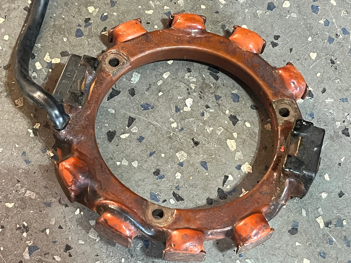 75 hp Yamaha 688-85510-11-00 STATOR, two stroke 3 cylinder OEM TESTED 1984-1996