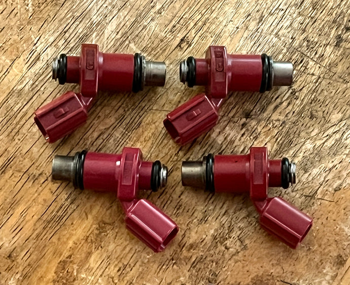 f 90 75 hp Yamaha FUEL INJECTOR 6D8-13761-00-00 four stroke 2005-2017 tested SET OF FOUR