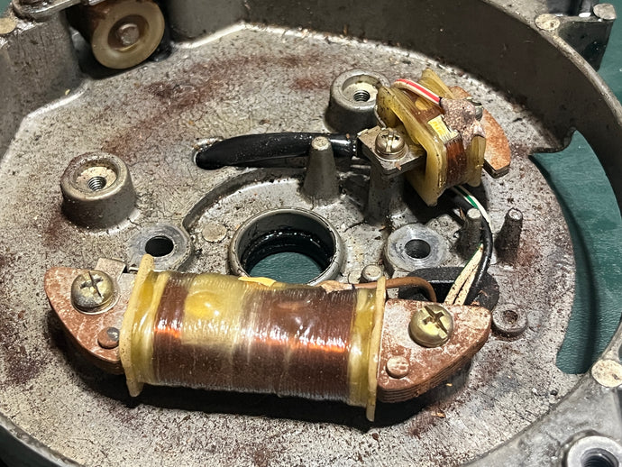 4 5 hp Yamaha 6E0-85560-71-00 Base Assembly stator trigger 1984-2004 Electrical Two Stroke