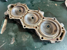 Cargar imagen en el visor de la galería, 40 50 Hp Tohatsu Nissan Cylinder Head 3C8B010012, two stroke 3 cylinder
