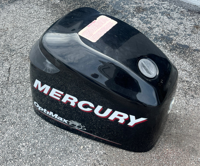 115 hp Mercury Optimax TOP COWL cover 880778T03 898436T01 Two Stroke 3 Cylinder DFI 2008 8M0075375 880778T04