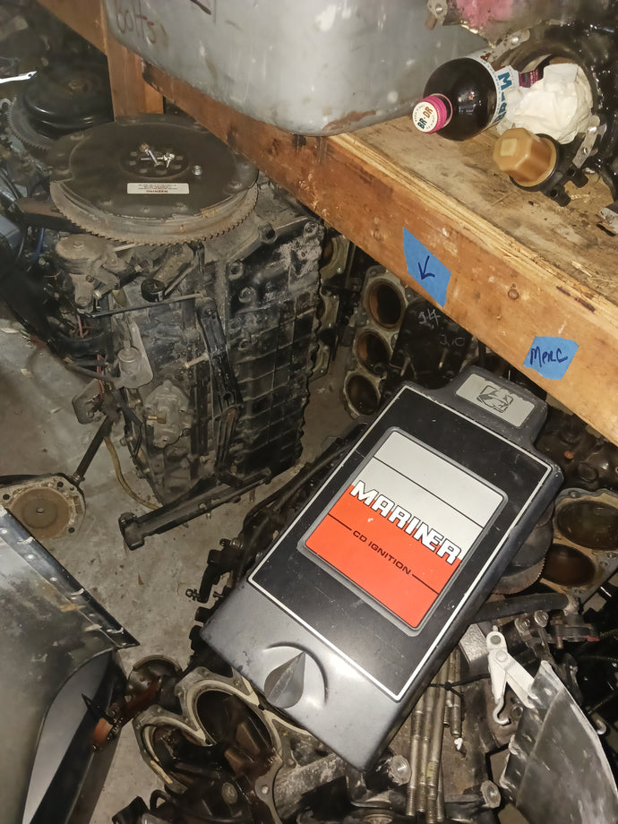 Mercury Mariner Tower of Power   powerhead, lower unit, trim, top cowl