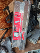 Load image into Gallery viewer, Sears craftsman truck bed tool chest silver aluminum

