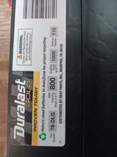 Load image into Gallery viewer, Duralast Gold Battery 78-DLG new ever installed
