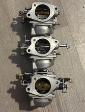 Charger l'image dans la galerie, 50 40 hp Yamaha CARBURETOR SET 6H5-06 6H5-14301-06-00 6H5-14302-06-00 6H5-14303-06-00 two stroke 1984-1988

