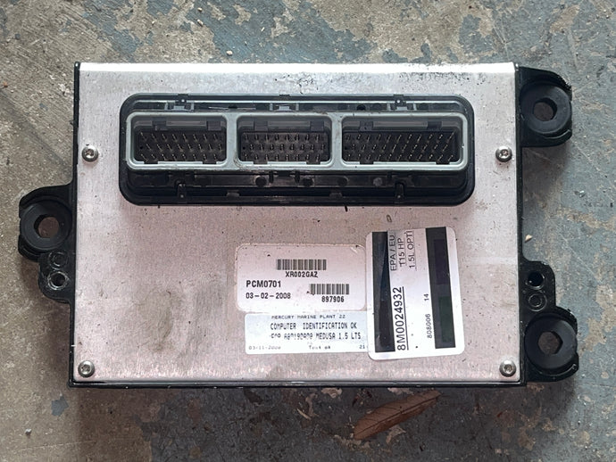 115 90 hp Mercury Optimax PCM control unit 89790625T 8M0075592 8M0024032 PCM0701 Two Stroke 3 Cylinder 1.5L DFI 2008