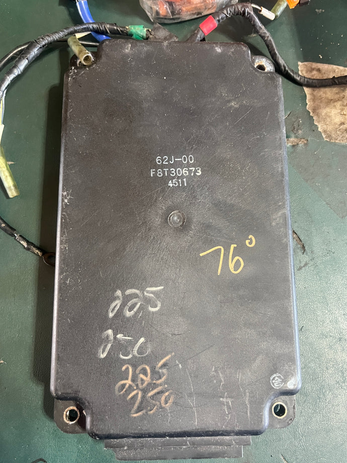 225 250 HP Yamaha CDI control unit 62j-85540-00-00 f8t30673 two stroke 76d supersedes for 62J-01