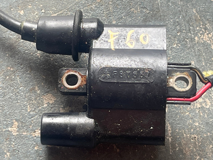 f 60 50 70 hp Yamaha 63P-82310-01-00 IGNITION COIL boot cord 6CJ-82340-00-00 2015 will work up to 150 with different cord