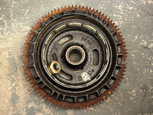 Load image into Gallery viewer, 30 25 15 hp Evinrude E-tec FLYWHEEL ASSY 0587104 two stroke 2017 AA AB AF 2012-up
