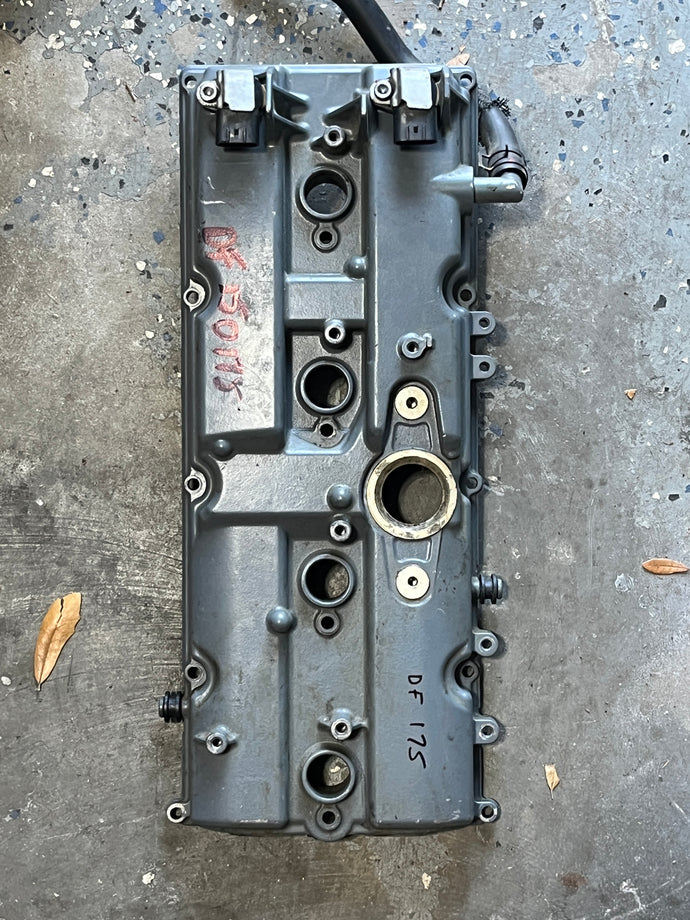 DF 175 hp Suzuki CYLINDER HEAD COVER 11170-96J00 four stroke 2006-2021 some compatibility 150 200 hp