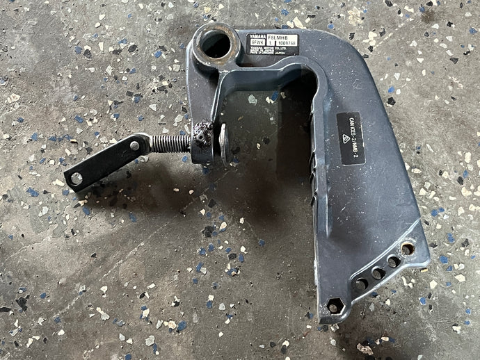 f 8 hp Yamaha  CLAMP BRACKET 1 6AH-43111-00-4D four stroke f8LMHB 2007-2016 some compatibility 9.9 15 20 hp