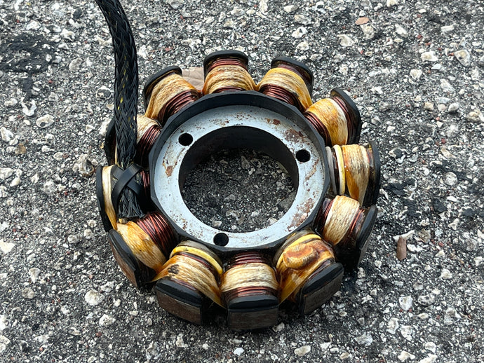 25 15 30 hp Evinrude E-tec STATOR Assembly 0586918 586918 TWO STROKE 2009-up BRP aa ab af
