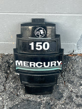 Load image into Gallery viewer, 150 175 200 hp Mercury ENGINE COVER 2151-7620A4 clamshell TOP COWLING two stroke v6 BLACK MAX 175 200 hp 2150-7619A 5
