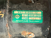 Lade das Bild in den Galerie-Viewer, 55 hp Yamaha Mariner 697-81800-12-00 OEM  9-tooth o/b Starting Motor TWO STROKE 1989-1995 Two cylinder
