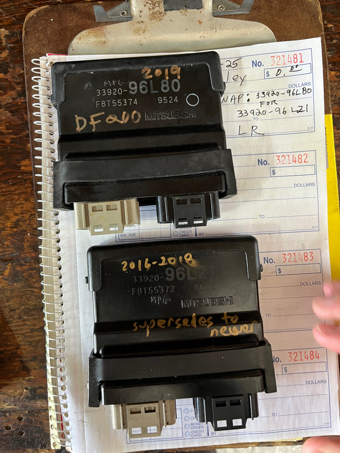 sold dec5-2025——DF 200 hp Suzuki ECU Control Unit 33920-96L21 f8t55372 Four Stroke 2016-2018 super# 33920-96L60 96L20 96L80 96LE0 96LS0 96LO0