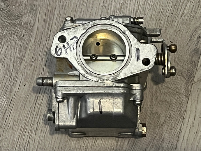 60 hp Yamaha CARBURETOR 1 top 6H2-14301-0A-00 two stroke 1992-2003 some 70 hp compatibility