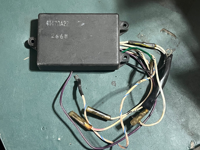 135 150 175 200 hp Mercury 41470a22 Oil Injection Warning Unit two stroke