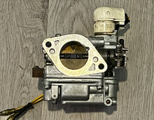 Load image into Gallery viewer, 40 30 hp Mercury CARBURETOR SET top 830276T27 middle 830276T11 bottom 830276T12  ENRICHENER 854254T four stroke 3 cylinder 40ELPT 2000 YAMAMERC Yamaha CARB 1 67C-14901-10-00 CARB 2 14902 CARB 3 14903 PRIMER STARTER 67C-14380-00-00
