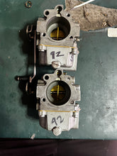 Load image into Gallery viewer, 40 50 hp Johnson Evinrude CARBURETOR SET 432439 397064 395790 398318 396140 Two Stroke 2 Cylinder 1985-1993 also 398347 398346 432982 432983 432985 432984 432437 398340
