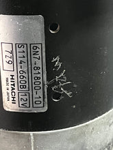 Lade das Bild in den Galerie-Viewer, 115 hp Yamaha 6N7-81800-10-00 STARTING MOTOR ASSY two stroke 115 150 200 hp 1999-2006
