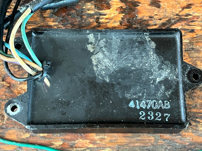 135 150 175 200 hp Mercury OIL INJECTION WARNING UNIT 41470A8 Two Stroke 1977-1988 6 Cylinder superseded to 41470A11