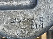 Load image into Gallery viewer, 70 hp Johnson Evinrude 313355 d2 d1 CARBURETOR w linkages, choke solenoid &amp; plunger TWO STROKE oem 0393546 0393547 CARBURETOR with linkages two stroke 1978-88
