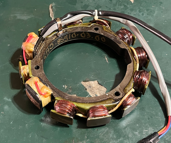 90 hp Yamaha STATOR 6H0-85510-03-00 two stroke 2002-2009 genuine