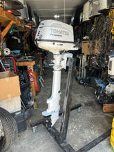 Cargar imagen en el visor de la galería, MFS 5 hp Tohatsu propane powered outboard motor with 30” lower unit Four Stroke MFSSCLPG
