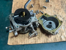 Load image into Gallery viewer, 70 hp Johnson Evinrude 0436607 CARBURETOR ASSEMBLY carb 1-3 Two Stroke 1993-94 1094-97 e70tlets 337805 cover 330503 bowl 0320921 ORIFICE PLUG 55d
