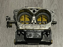 Load image into Gallery viewer, 90 hp Johnson Evinrude CARBURETOR SET two stroke 4 cylinder BODY 335830-AS BOWL 398554 56C JETS

