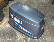 Load image into Gallery viewer, 90 hp Yamaha top cowl 6H1-42610-80-4D two stroke 2005 ‘02-08
