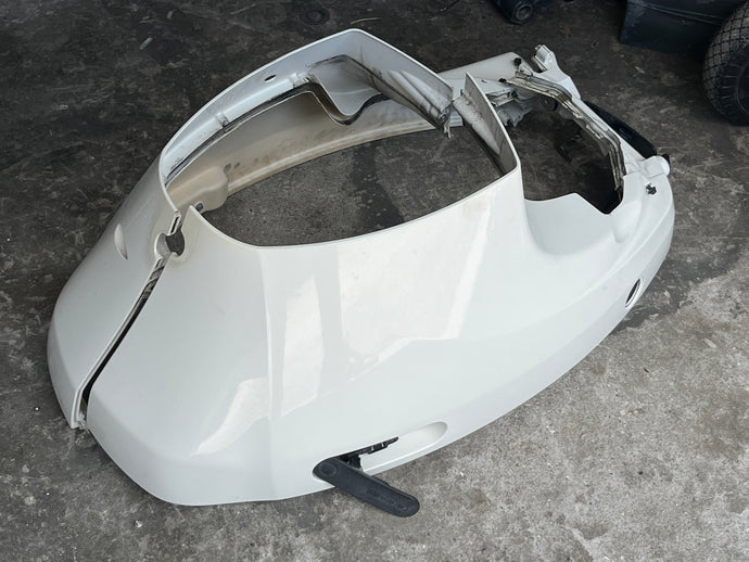 DF 175 hp Suzuki  SIDE COVER SET WHITE 61811-96L01-Y5S 61820-96L01-Y5S 2015-2023 with PANEL FRONT 61831-96J10-Y5S