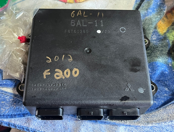 f 200 hp Yamaha ECU CONTROL UNIT 6AL-8591A-11-00 f8t61285 6AL-11 four stroke 2012