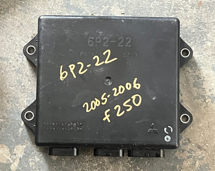 f 250 hp Yamaha ECU ENGINE CONTROL UNIT 6P2-8591A-22-00 f8t60172 four stroke 2005-06 6P2-20 6P2-21 6P2-23 6P2-24