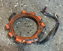 Lade das Bild in den Galerie-Viewer, 75 hp Yamaha 688-85510-11-00 STATOR, two stroke 3 cylinder OEM TESTED 1984-1996
